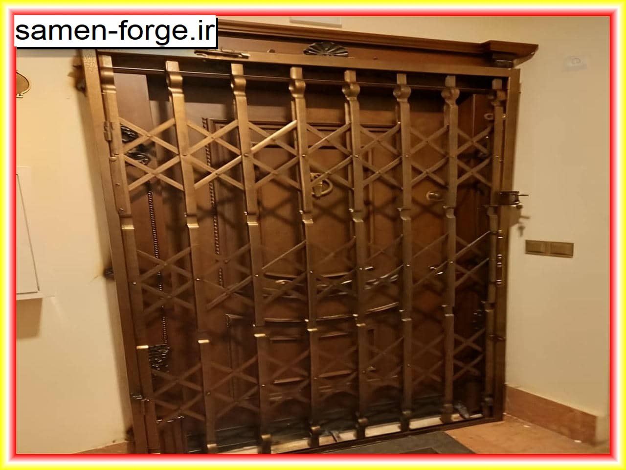 نکات امنیتی و طراحی درب آکاردئونی
