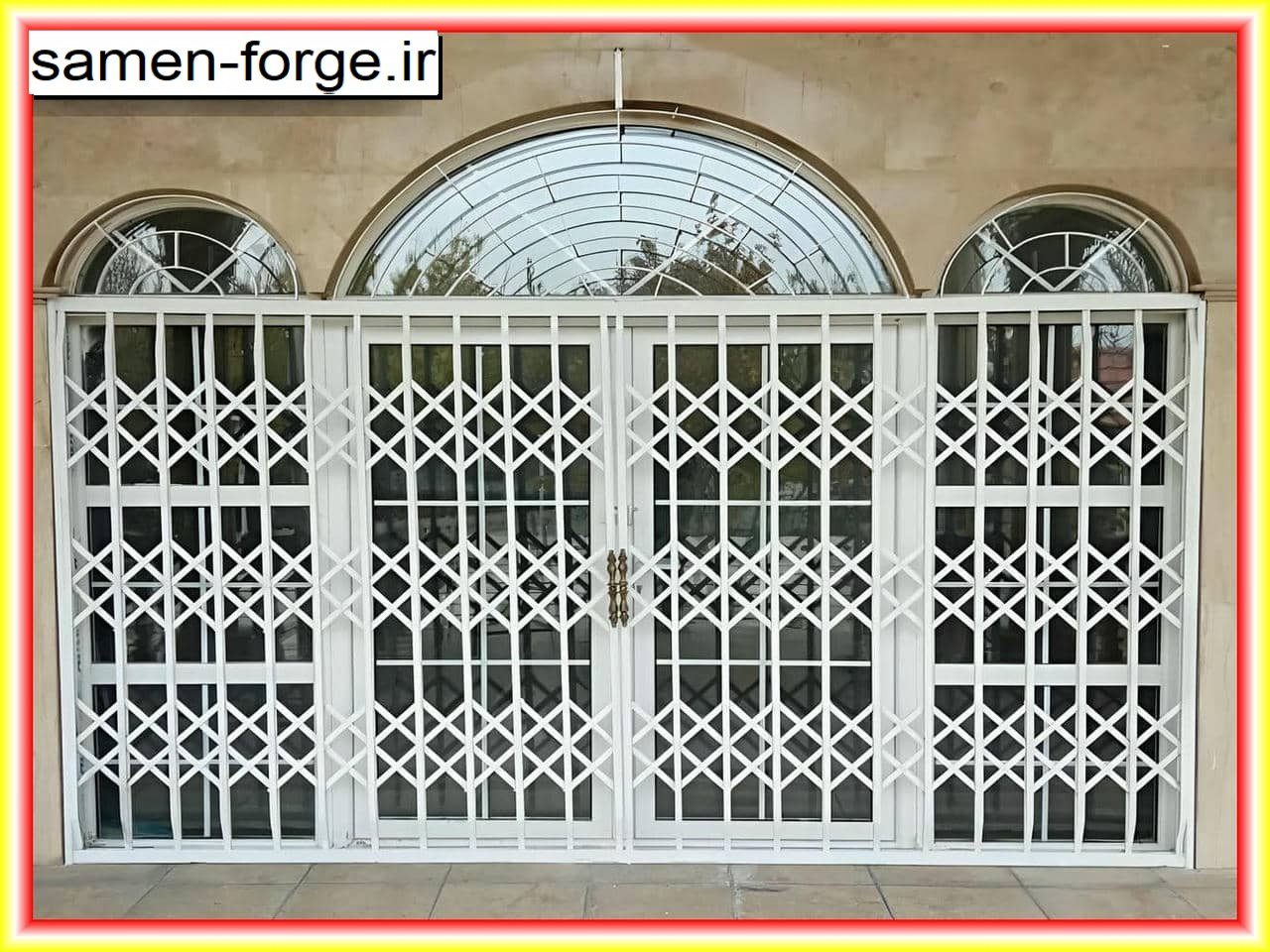 مزایای درب آکاردئونی فلزی