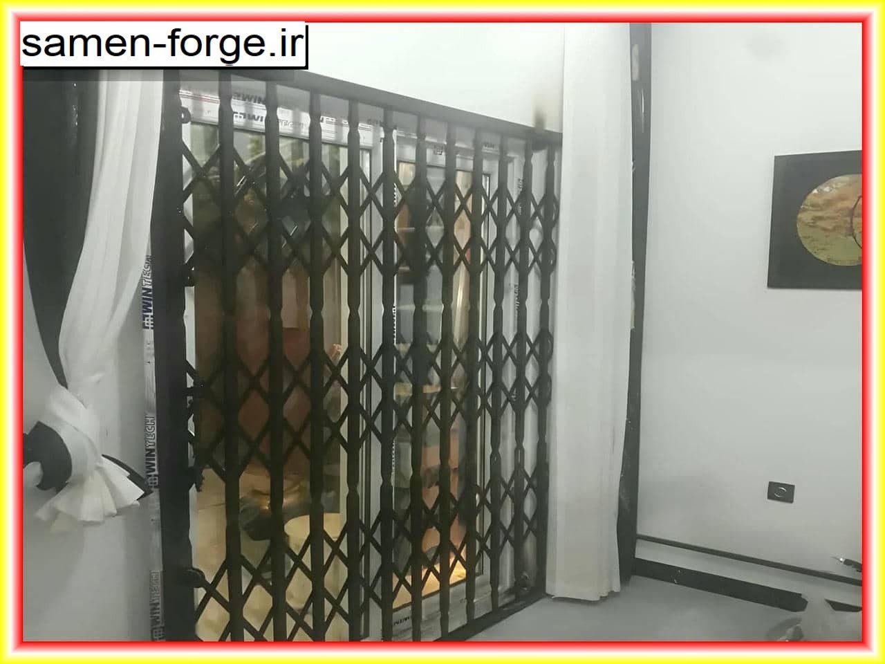 جلوگیری از سرقت با درب آکاردئونی