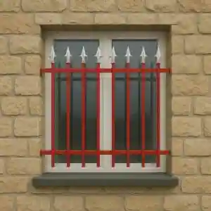 حفاظ پنجره مدل نیزه دار ساده