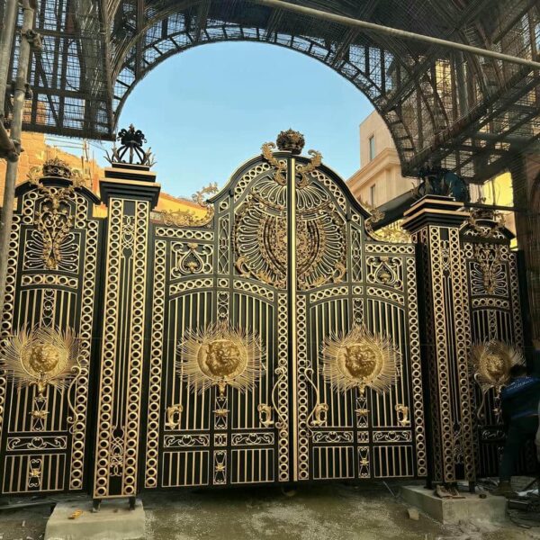 درب فرفورژه سلطنتی دو لنگه مدل باکینگهام