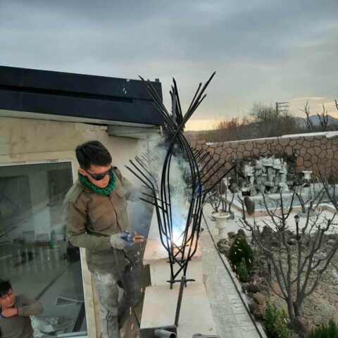 ساخت حفاظ شاخ گوزنی دیوارهای آپارتمانی و ویلایی