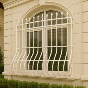 حفاظ پنجره مدل نیزه ای قوس دار
