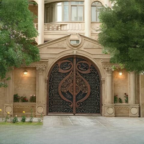 درب دسته گل 7 درب مدل دسته گل