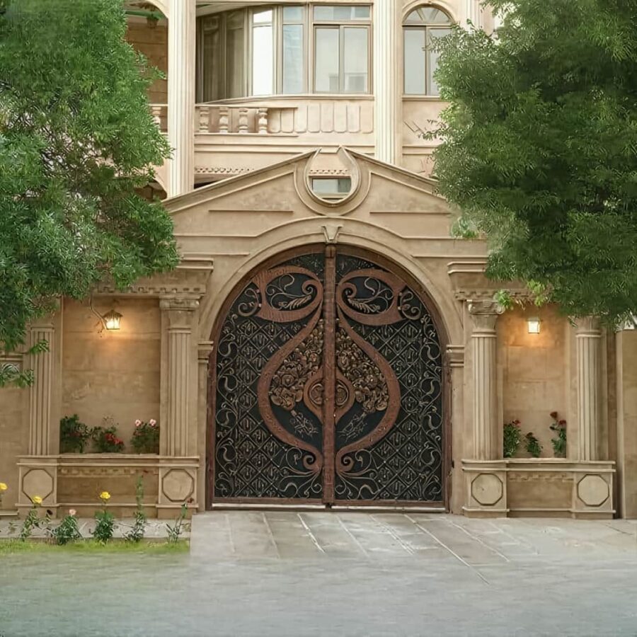 درب مدل دسته گل