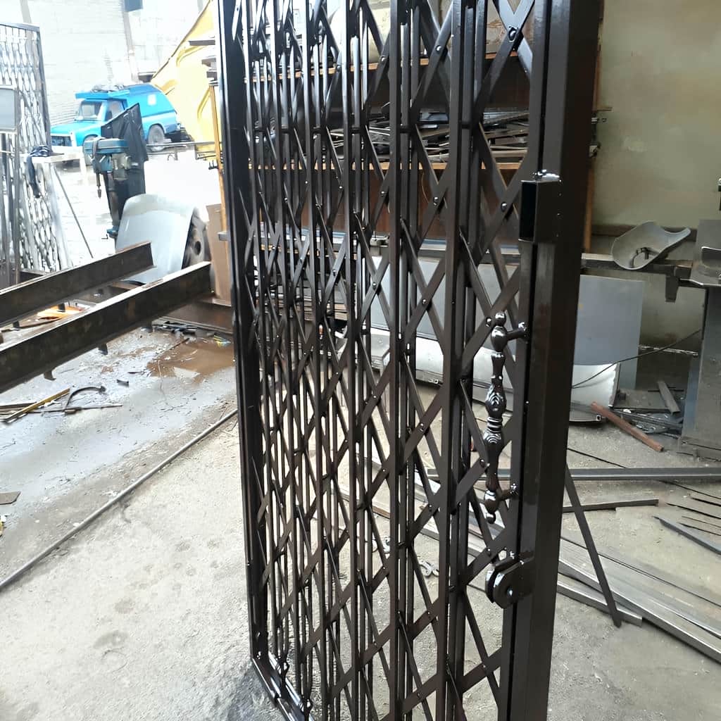 کارخانه درب حفاظ آکاردئونی تمام گل در دماوند