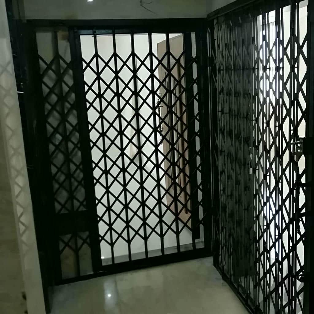 کارخانه درب حفاظ آکاردئونی رنگ&zwnj;آمیزی باکیفیت در بندر دیلم