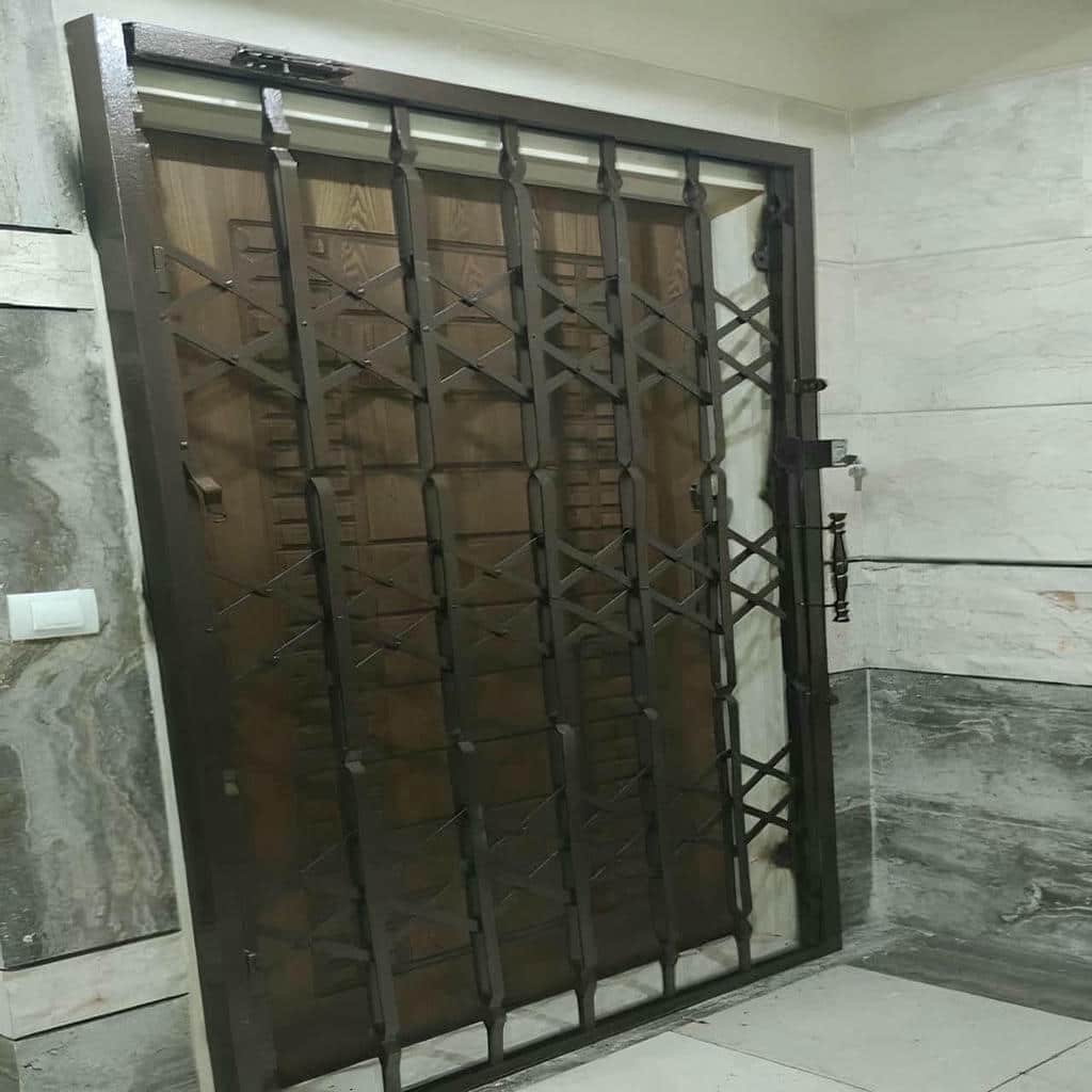 خرید درب حفاظ آکاردئونی ضدسرقت در کمال شهر