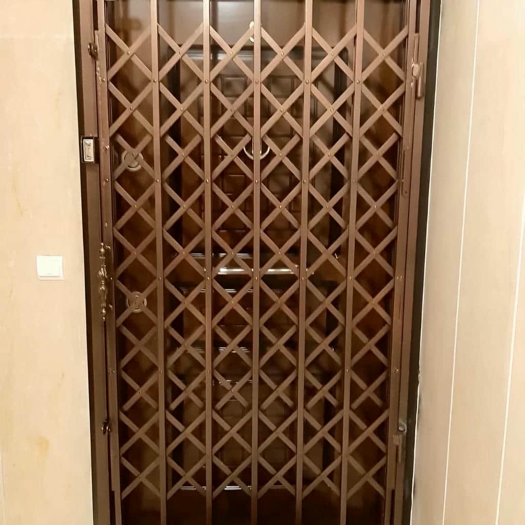 خرید درب حفاظ آکاردئونی ضدسرقت در پردیس