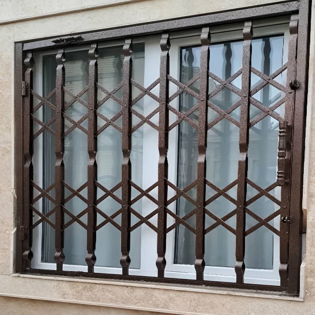 خرید درب حفاظ آکاردئونی ضدسرقت در ملارد