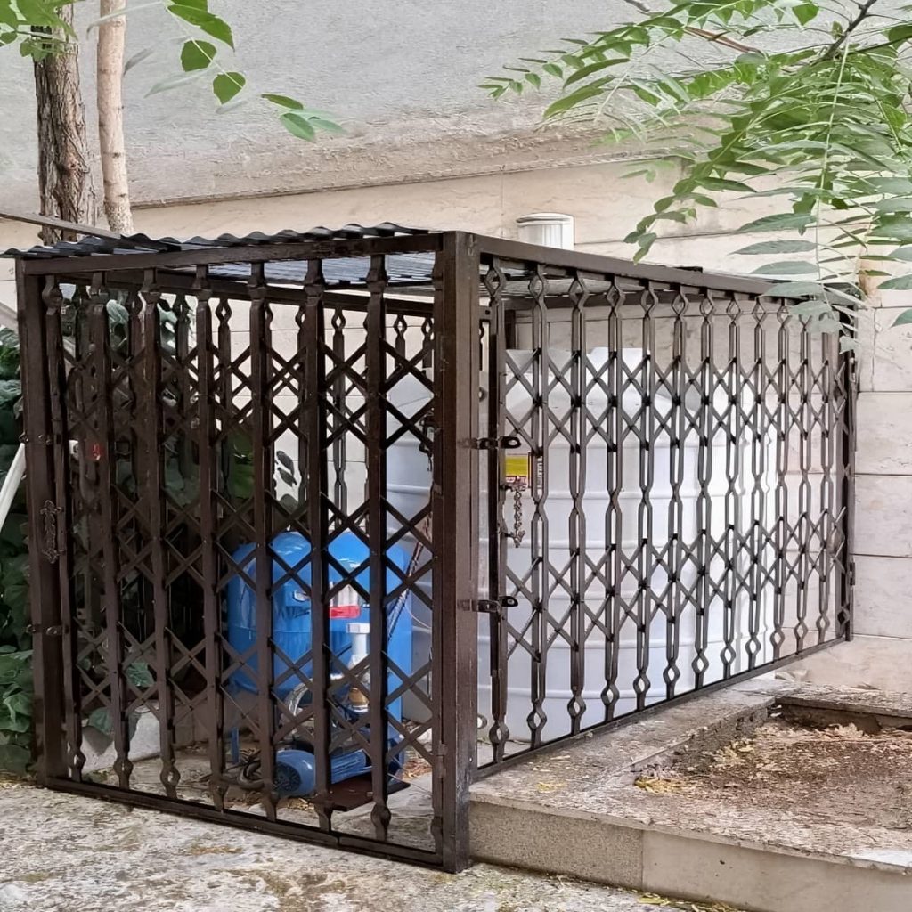 قیمت درب حفاظ آکاردئونی ریلی تاشو در اردبیل