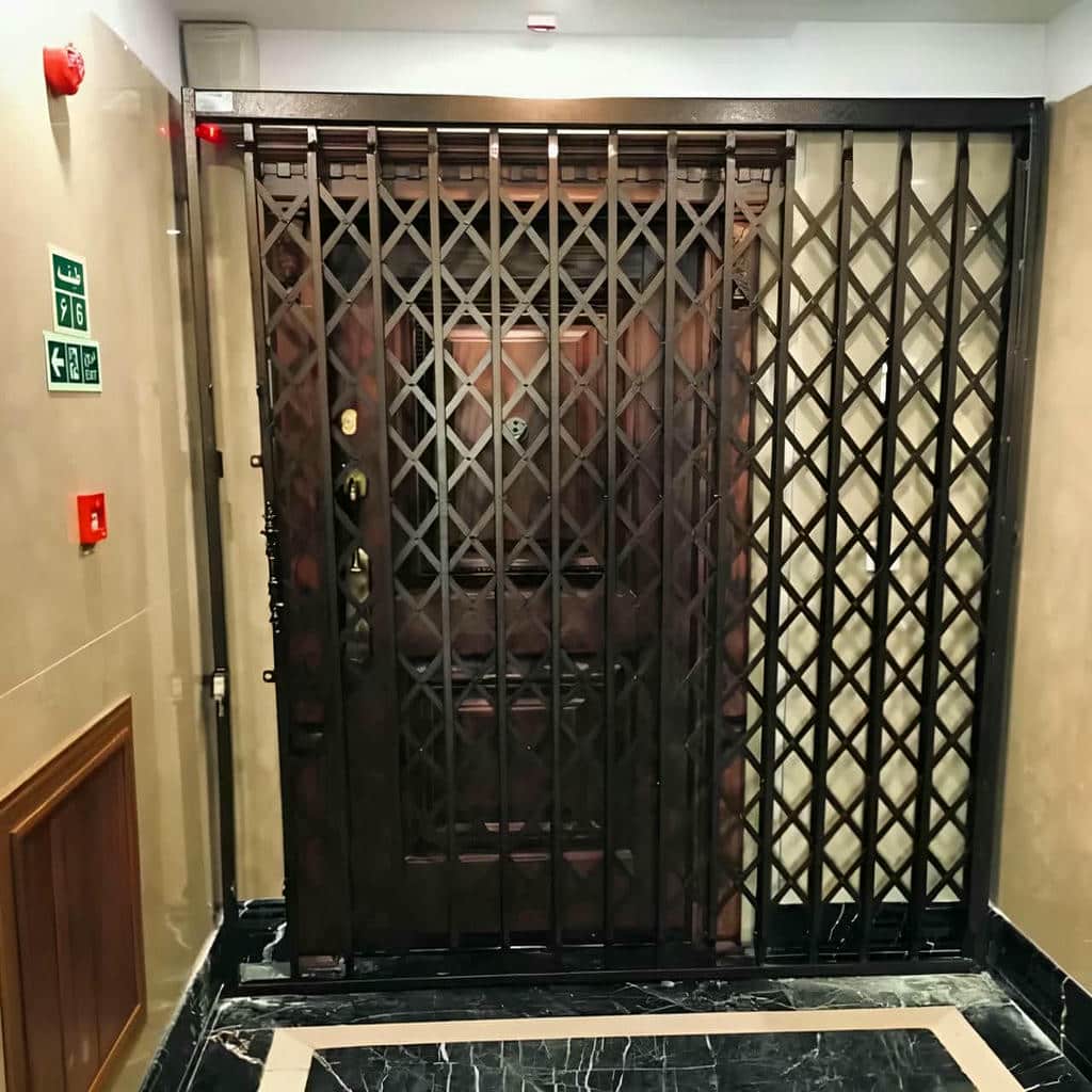خرید درب حفاظ آکاردئونی ضدسرقت در سقز