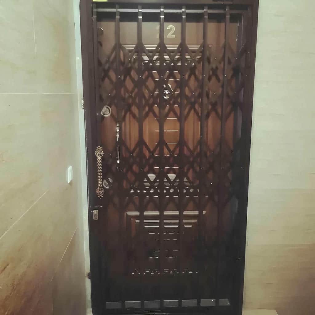 کارخانه درب حفاظ آکاردئونی آهنی در اشتهارد