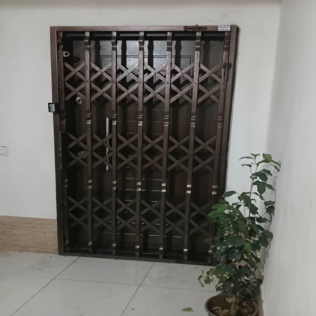 خرید درب حفاظ آکاردئونی ضدسرقت در بجنورد