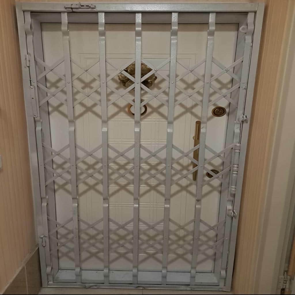 کارخانه درب حفاظ آکاردئونی آهنی در گرگان