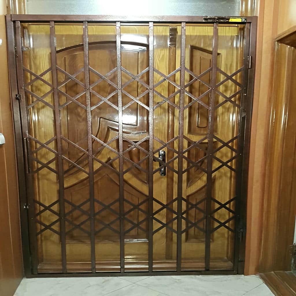 خرید درب حفاظ آکاردئونی ضدسرقت در فشم