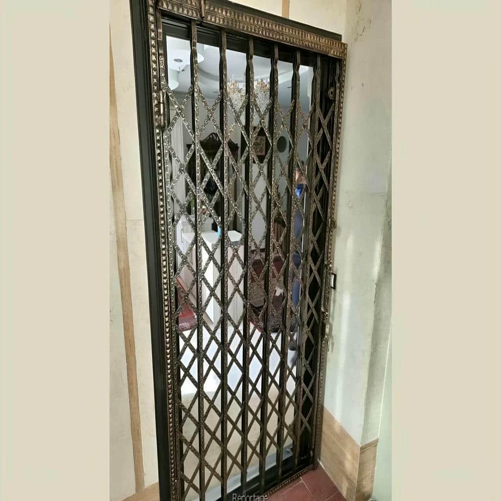 کارخانه درب حفاظ آکاردئونی آهنی در بیرجند