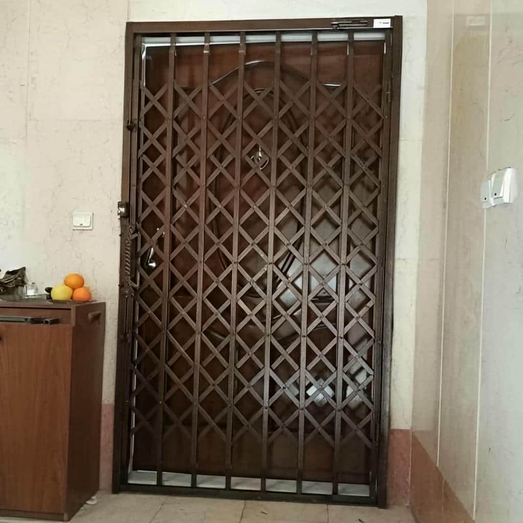 کارخانه درب حفاظ آکاردئونی لوکس در بابل