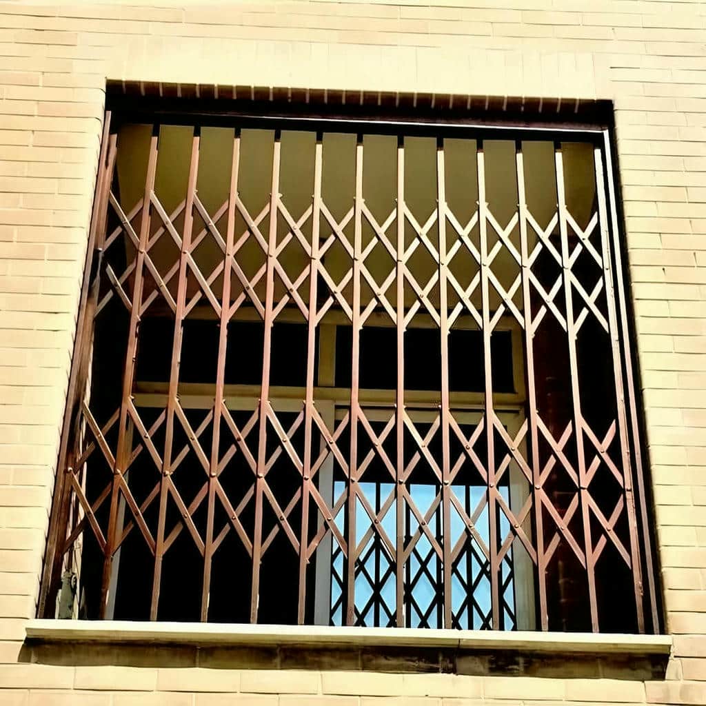 خرید درب حفاظ آکاردئونی ضدسرقت در مریوان