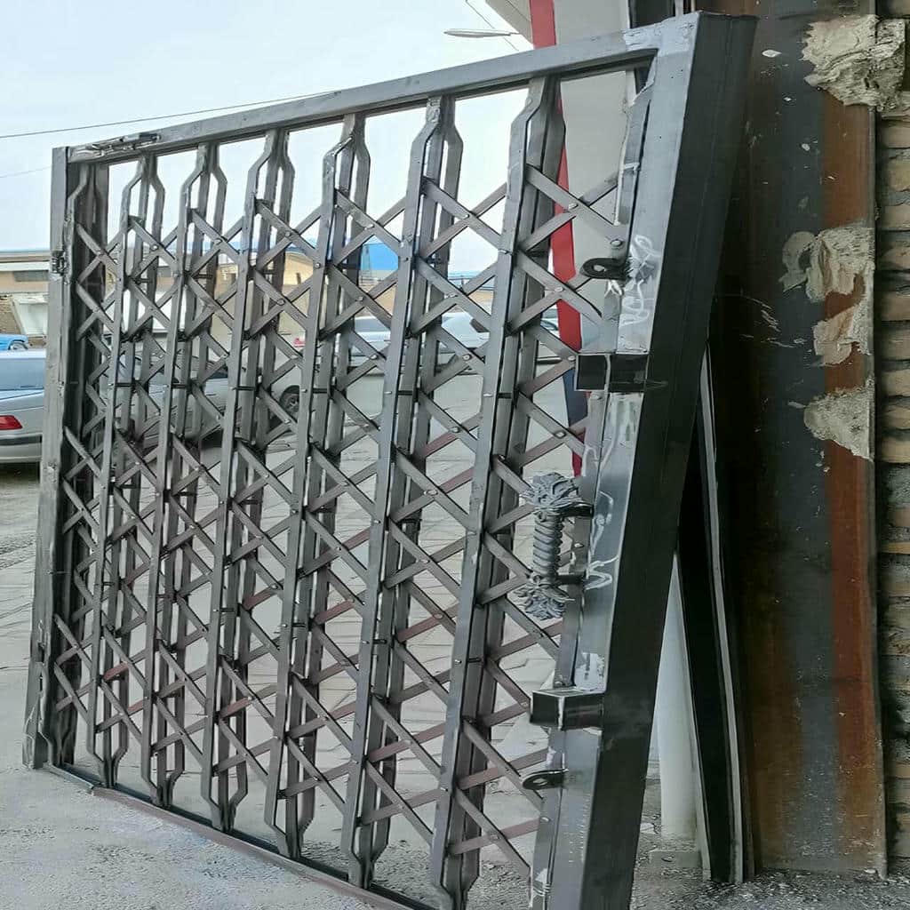 قفل درب آکاردئونی مقاوم به شکستن و بریدن