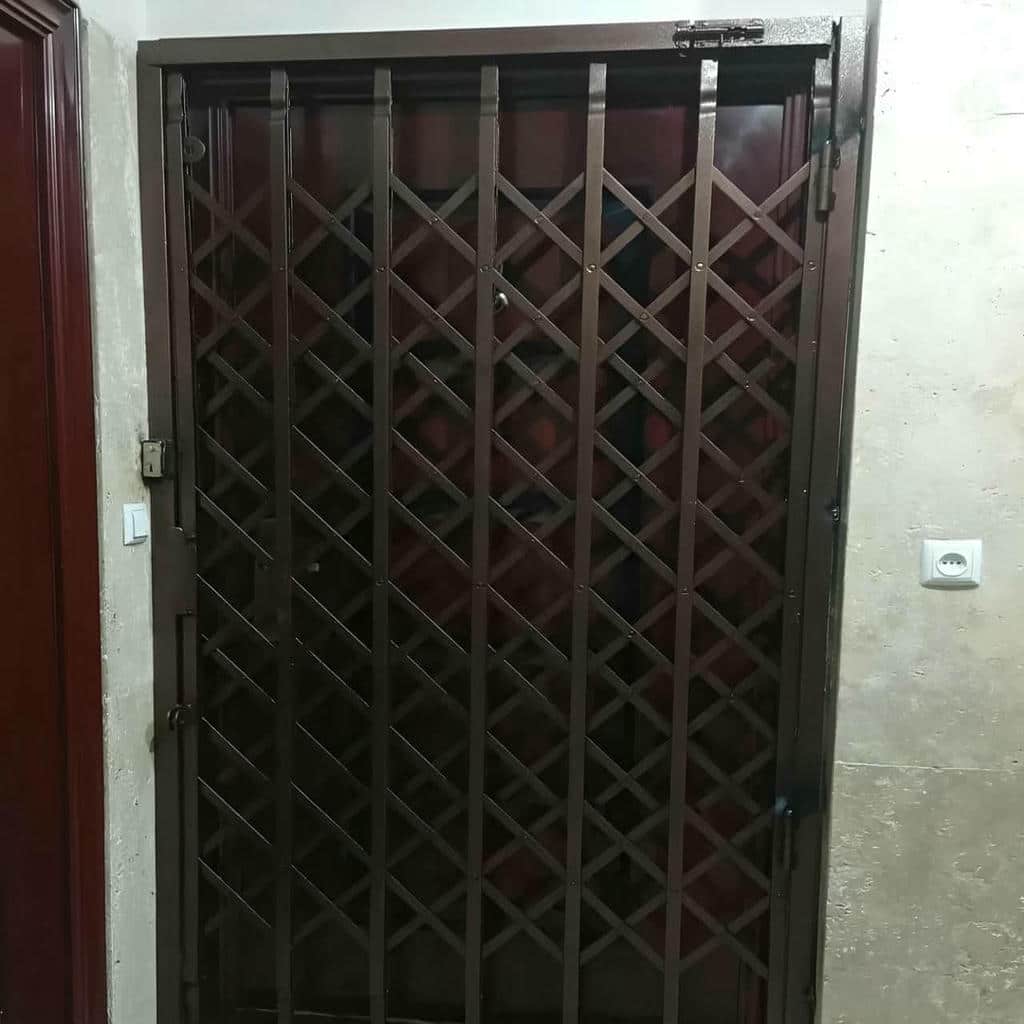 خرید درب حفاظ آکاردئونی ضدسرقت در ساری