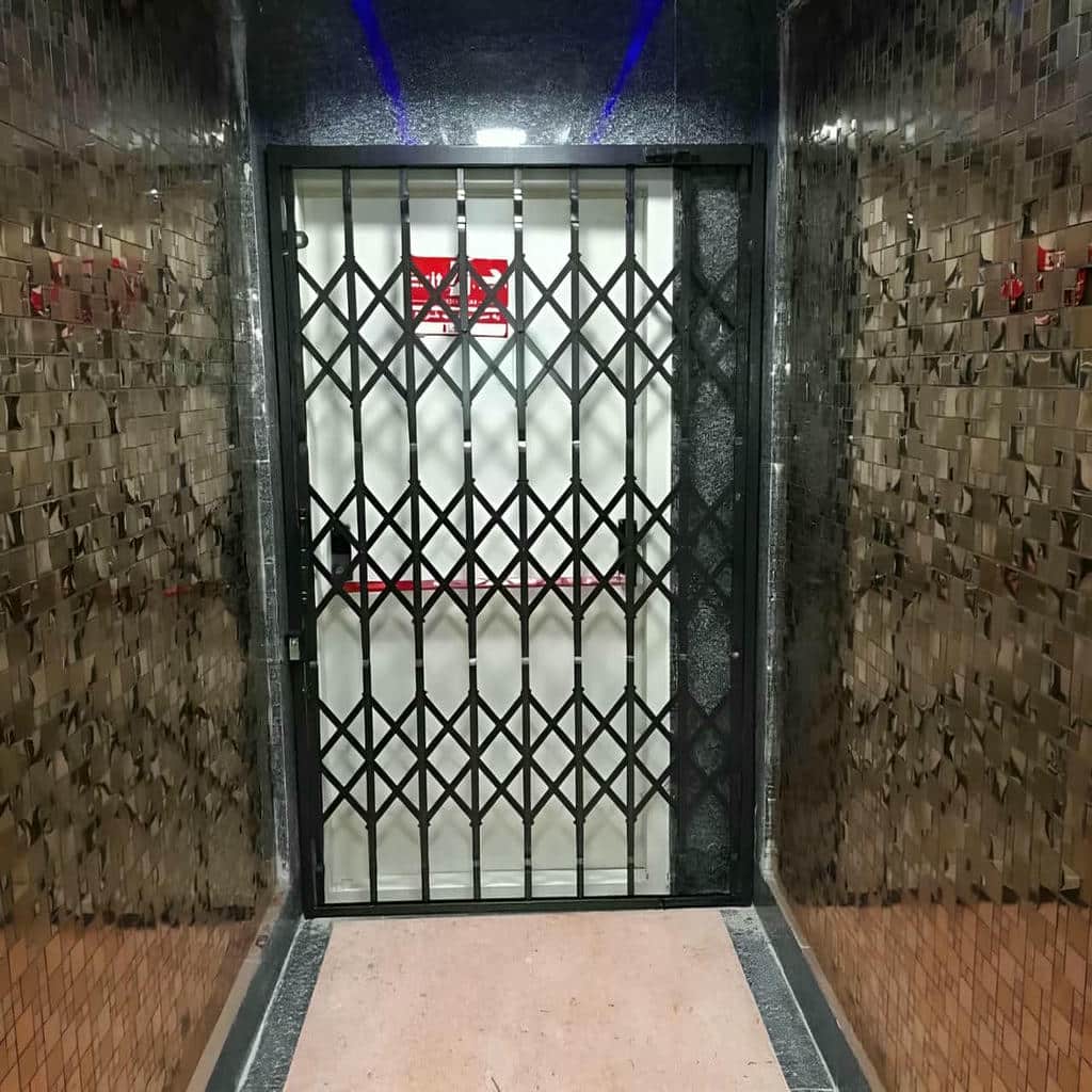 کارخانه درب حفاظ آکاردئونی رنگآمیزی باکیفیت در بندر بوشهر