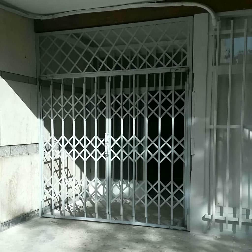 فروش درب حفاظ آکاردئونی ریلی تاشو در دماوند