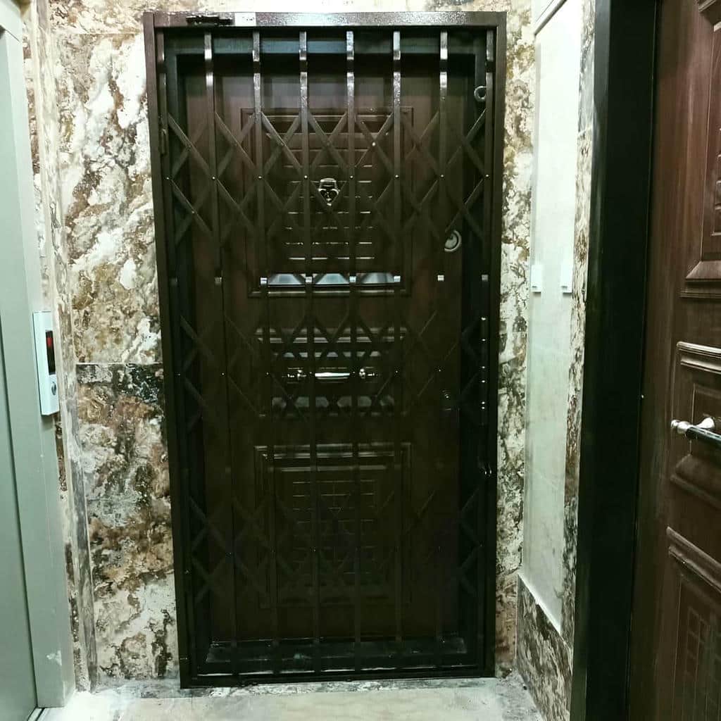 درب حفاظ آکاردئونی در کرج