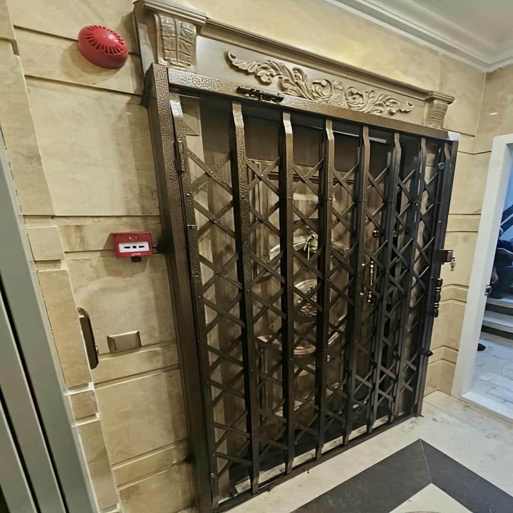 خرید درب حفاظ آکاردئونی ضدسرقت در زاهدان