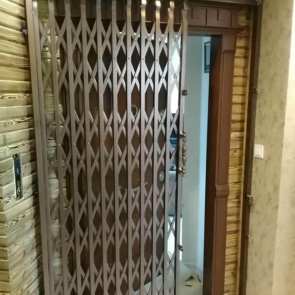 خرید درب حفاظ آکاردئونی ضدسرقت در دماوند