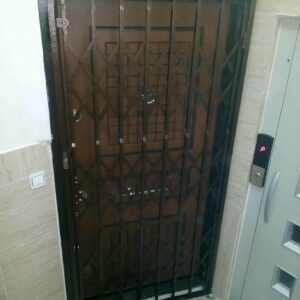 درب حفاظ آکاردئونی در نوشهر