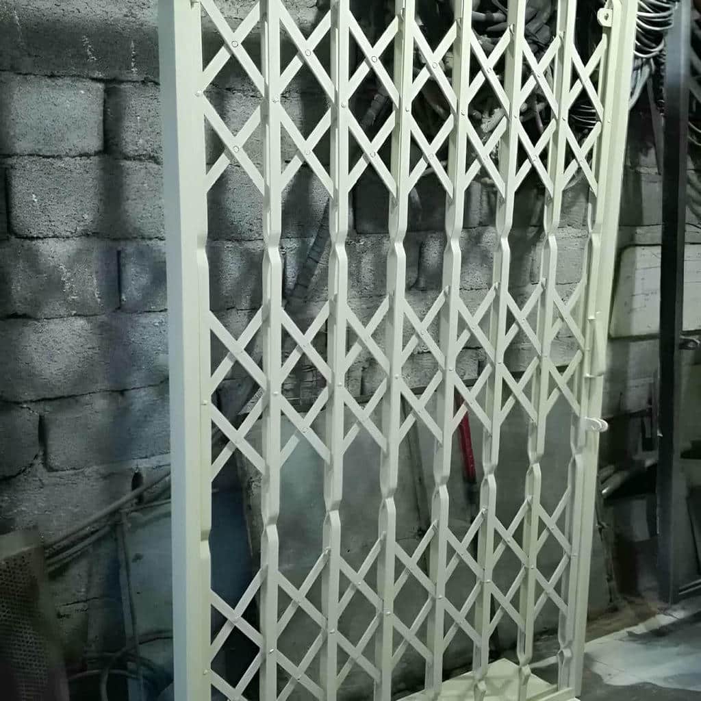 فروش درب حفاظ آکاردئونی ریل روان در بیرجند