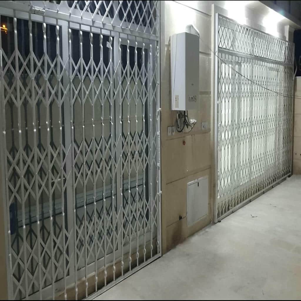 خرید درب حفاظ آکاردئونی ضدسرقت در قشم