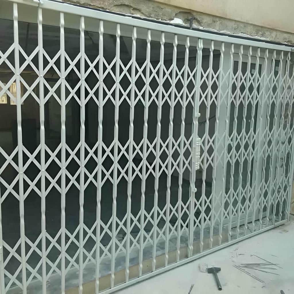 قیمت درب آکاردئونی قفل ایمن در فیروزکوه