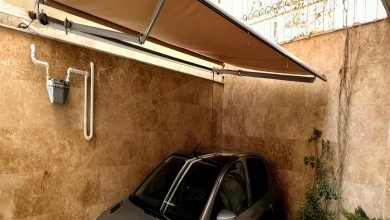 سایبان برقی اتوماتیک در کاشان