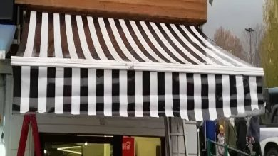 سایبان برقی اتوماتیک در قم