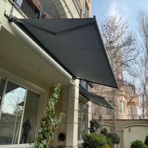 سایبان برقی اتوماتیک در رشت