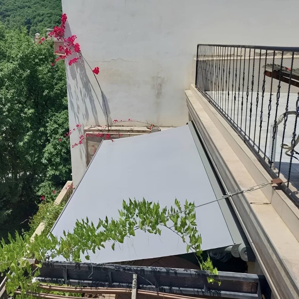 خرید سایبان برقی اتوماتیک بازویی در آبسرد