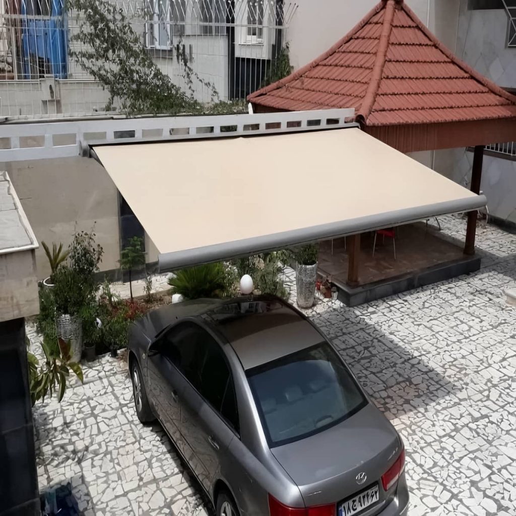 خرید سایبان برقی اتوماتیک بازویی در نسیم شهر