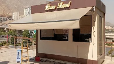 سایبان برقی اتوماتیک در تبریز