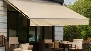 سایبان برقی اتوماتیک در بندر بوشهر