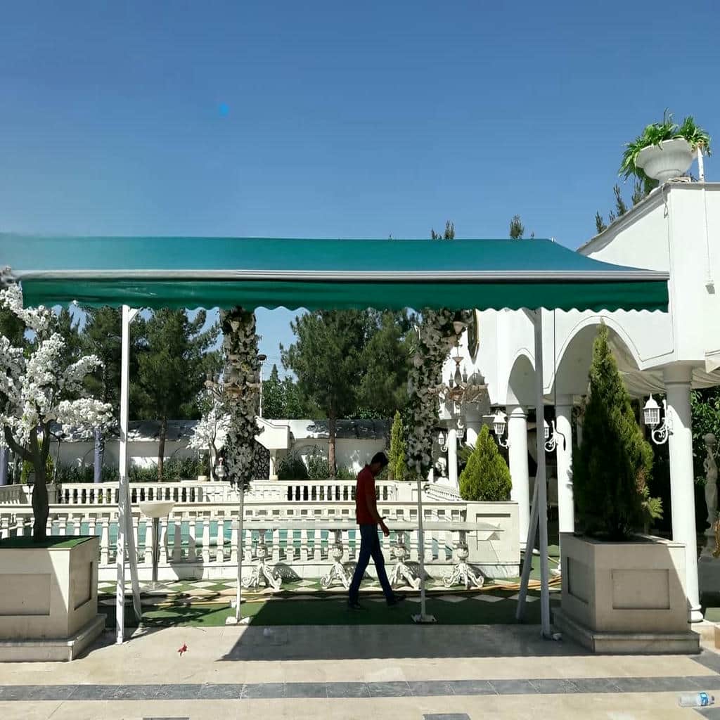 قیمت سایبان برقی اتوماتیک ضدآب در تبریز