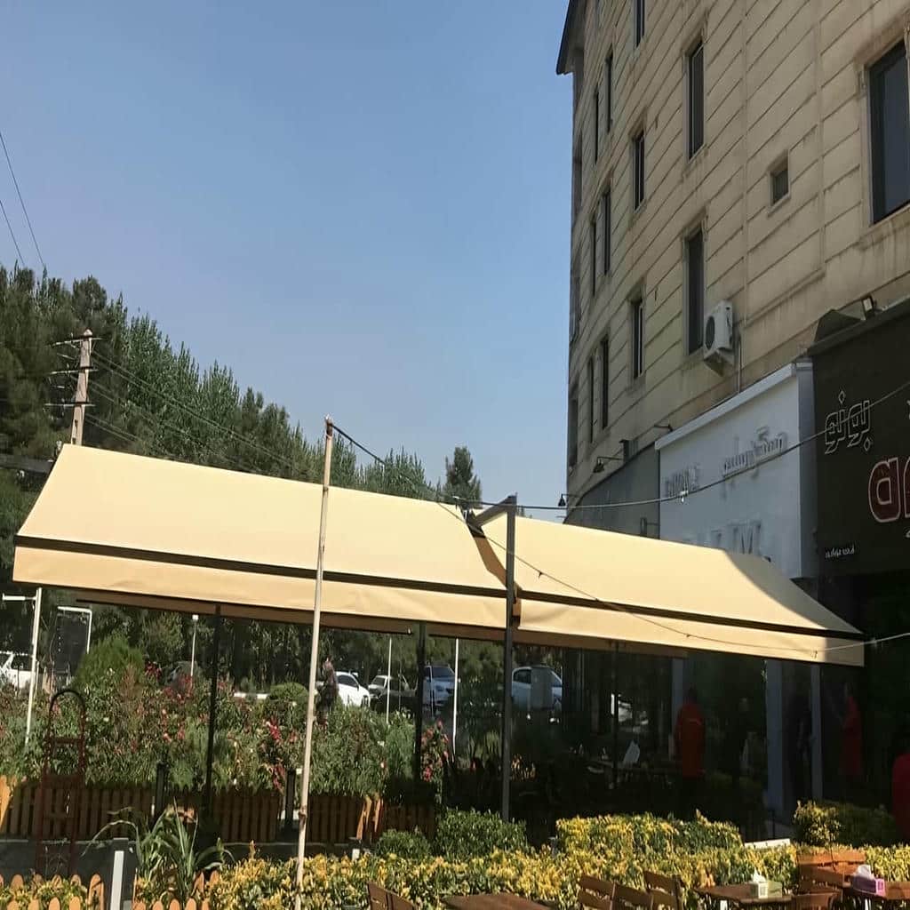 خرید سایبان برقی اتوماتیک بازویی در رشت