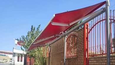 سایبان برقی اتوماتیک در ایلام
