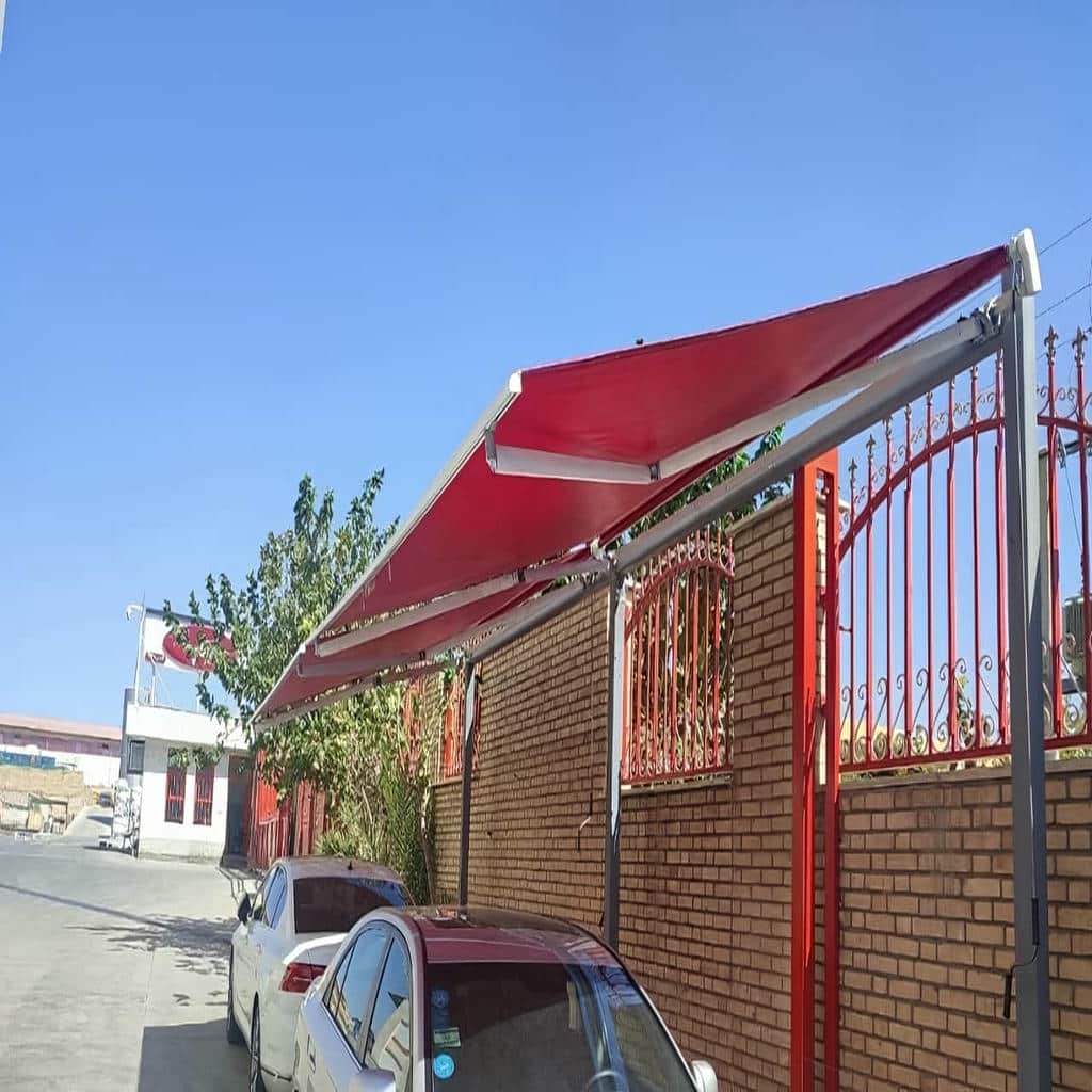 سایبان برقی اتوماتیک در ایلام