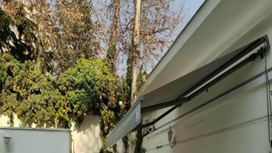 سایبان برقی اتوماتیک در کیش
