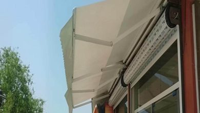 سایبان برقی اتوماتیک در طالقان