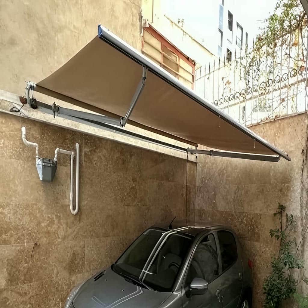خرید سایبان برقی اتوماتیک بازویی در کرمان