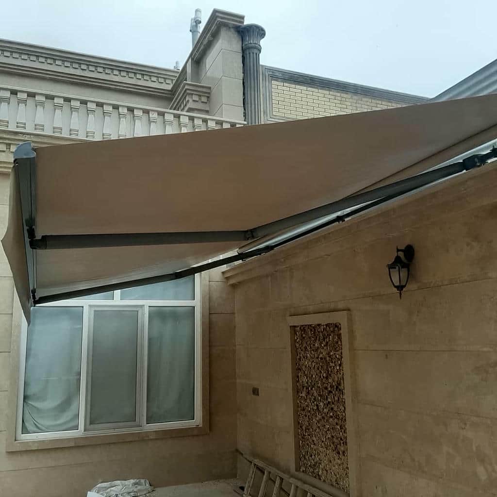سایبان برقی اتوماتیک در ساری