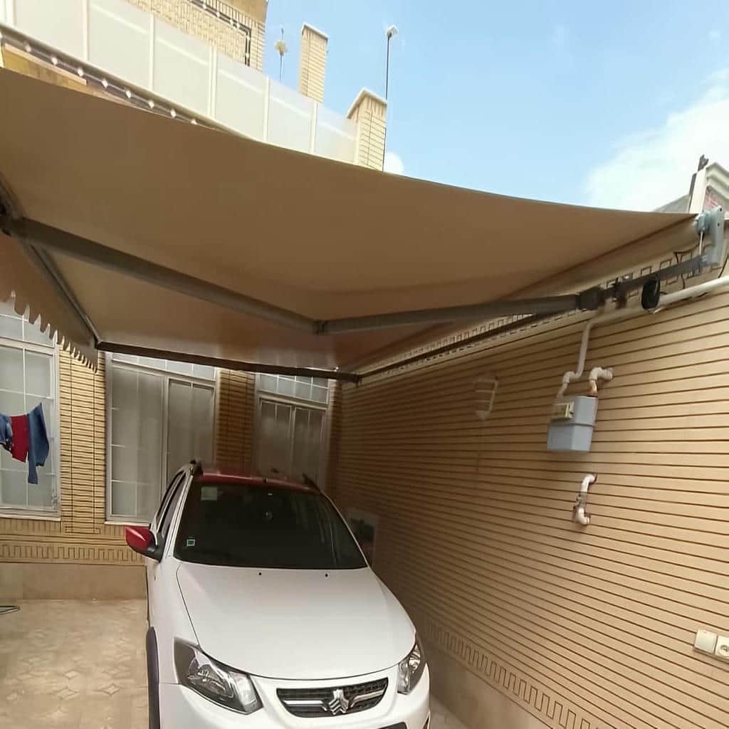 قیمت سایبان برقی اتوماتیک ضدآب در اشتهارد